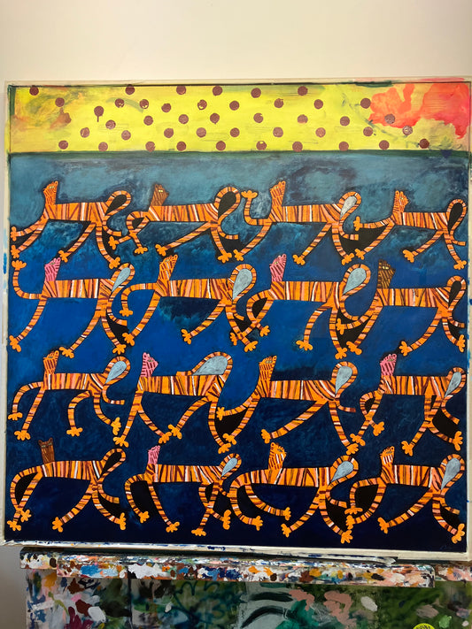 Up in the Sky (Original Artwork)