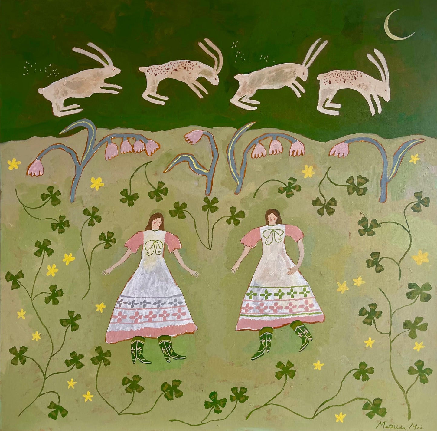 White Rabbits (Original Artwork)