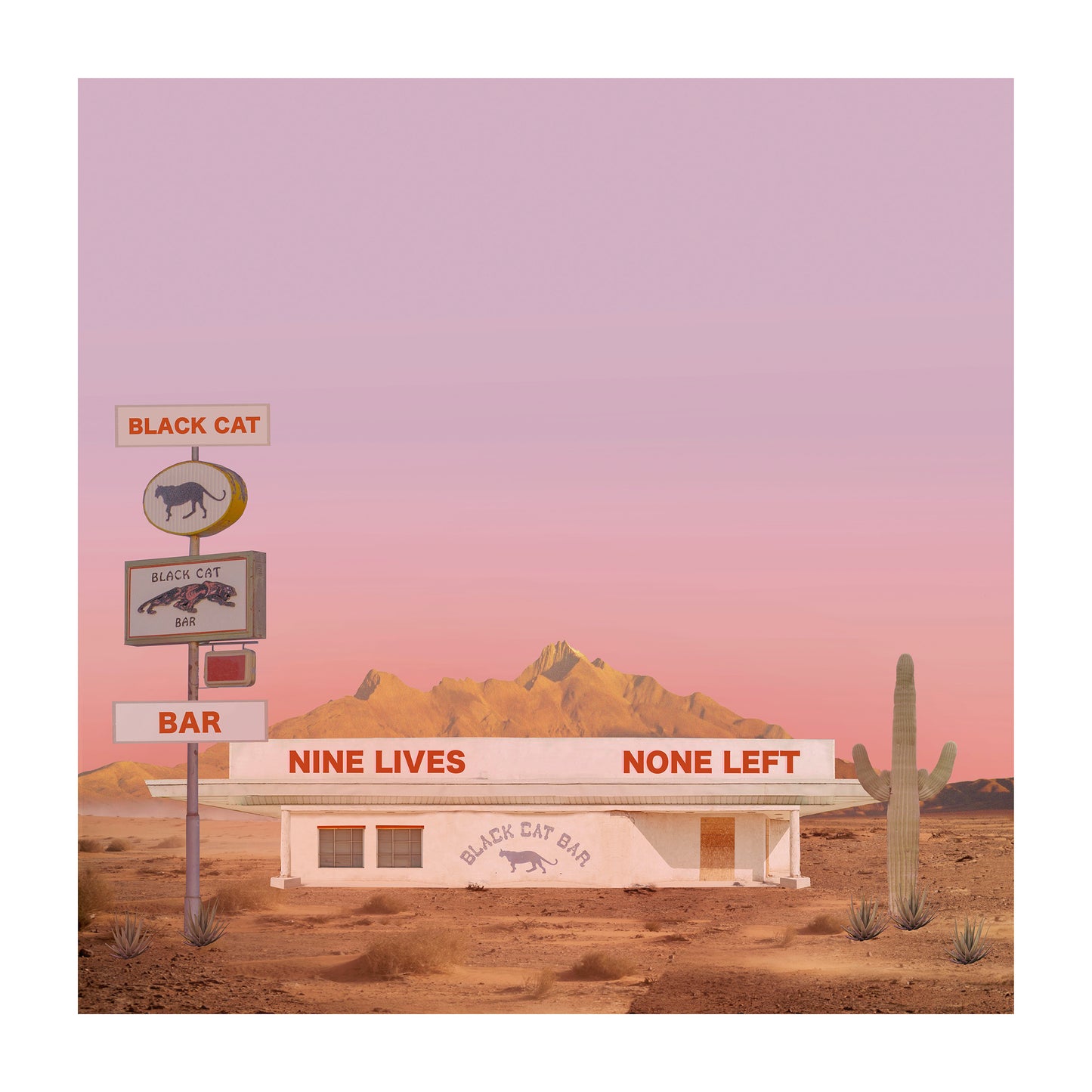 Black Cat Bar (Print)