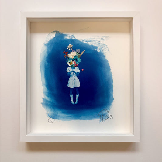 Flower Girl -boots (Original Artwork)