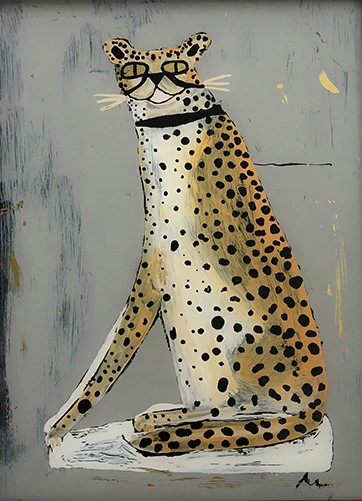 Ornamental Cheetah I (Print)